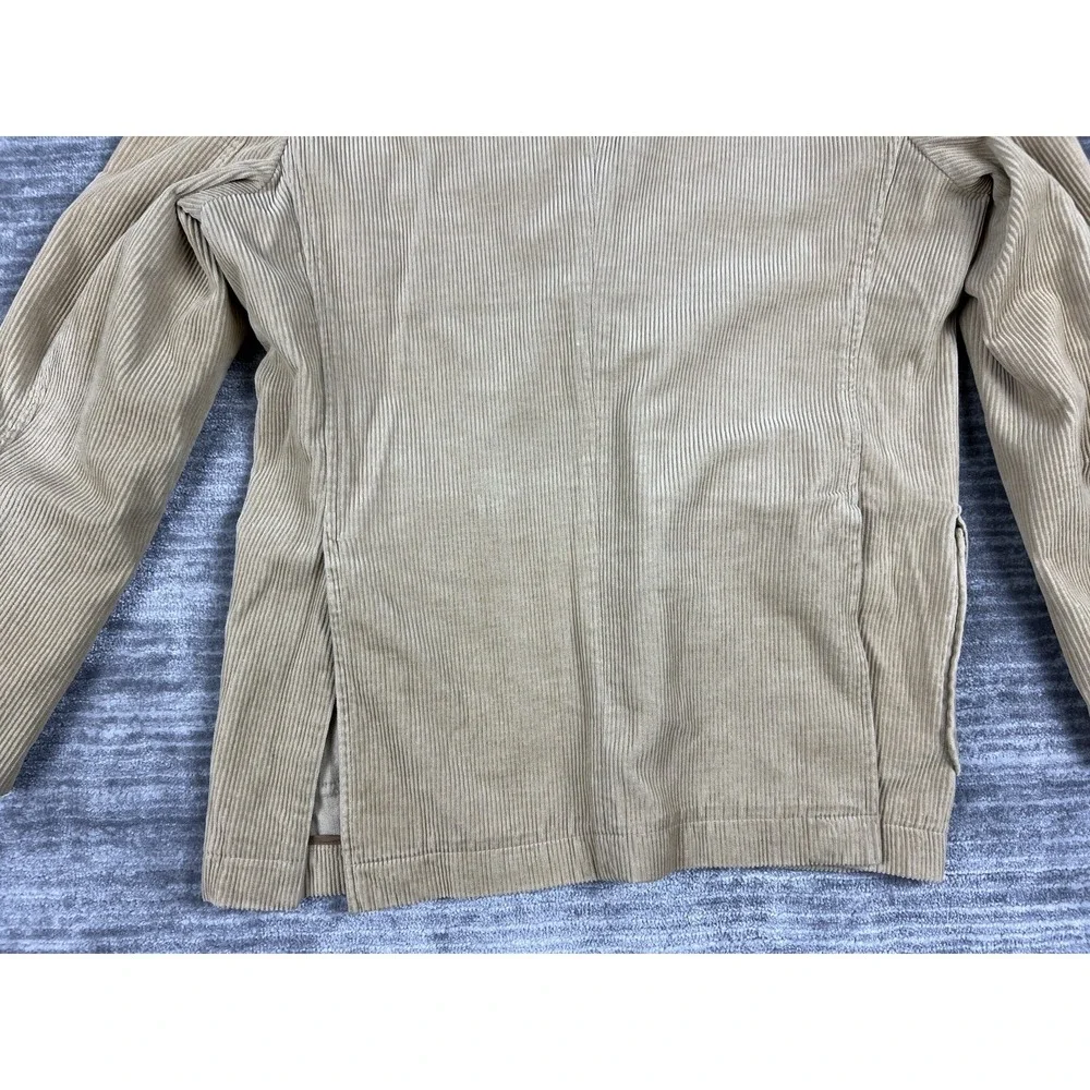 St. John's Bay Blazer Mens Medium Tan Corduroy Sport‎ Coat 3-Button Side Vent